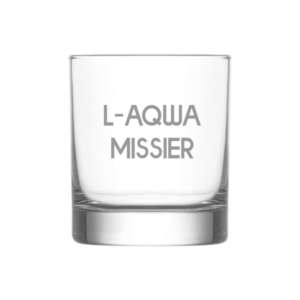 L Aqwa Missier KS Creations Whiskey Glass