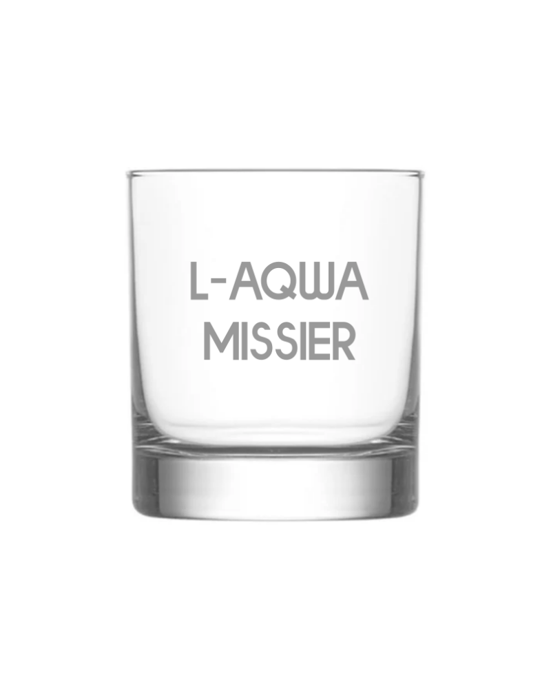 L Aqwa Missier KS Creations Whiskey Glass