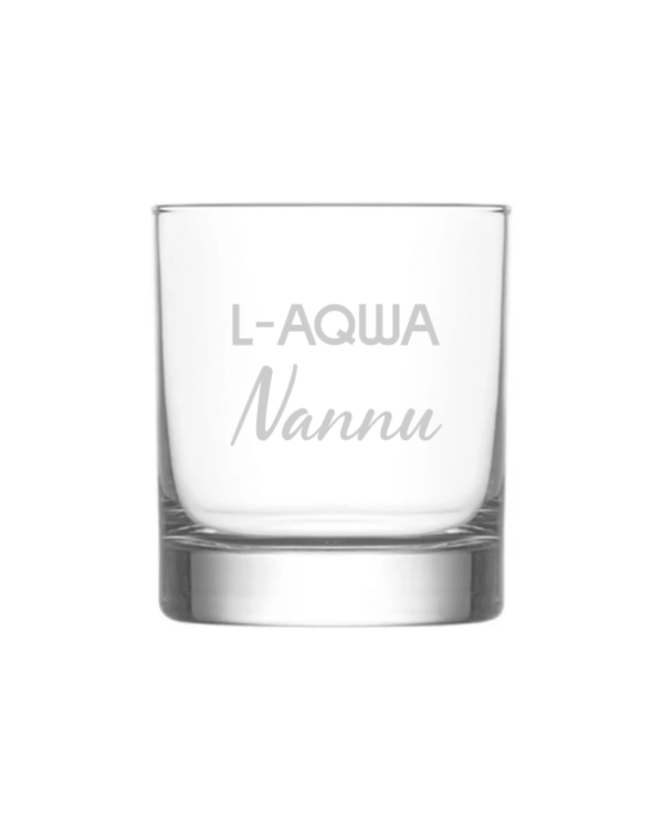 aqwanannu L Aqwa Nannu KS Creations Whiskey Glass