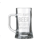 Beer O’Clock KS Creations Beer Mug