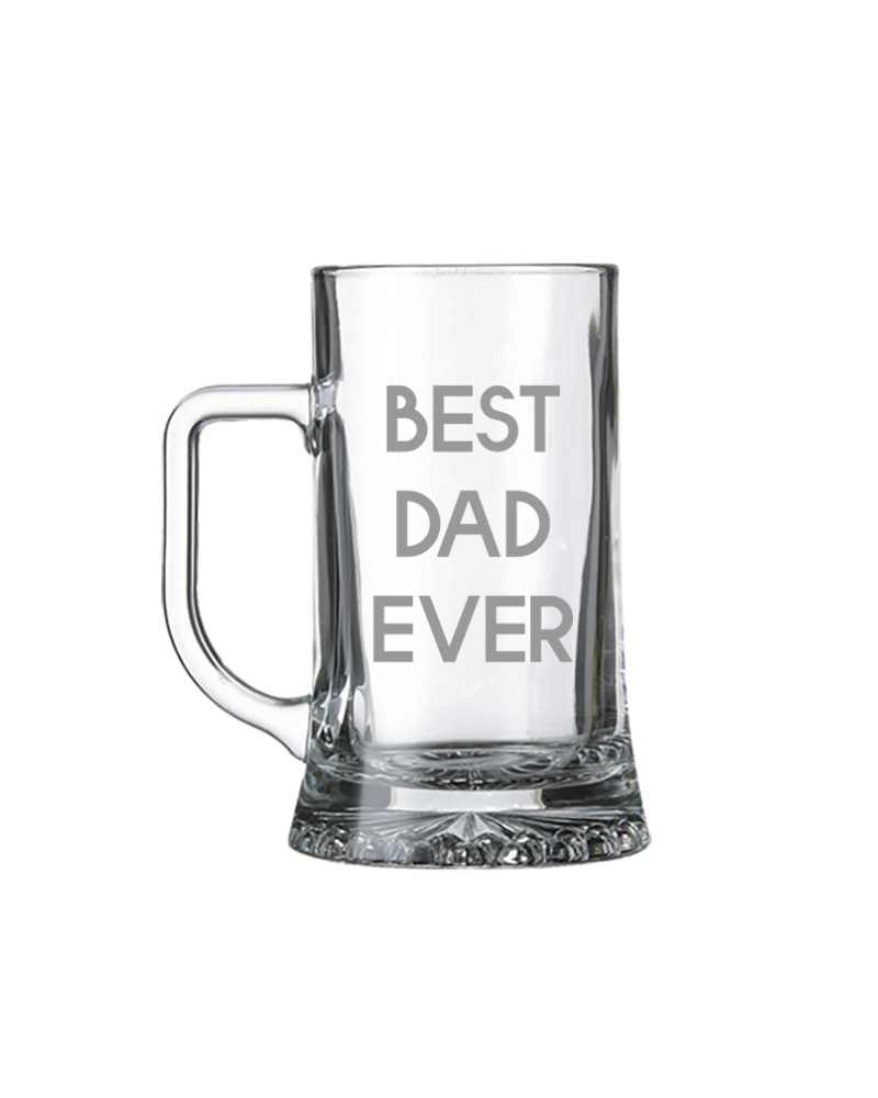 best dad ever KS Creations beer mug