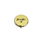 Mum Gold KS Creations Folding Mirror with gold Font