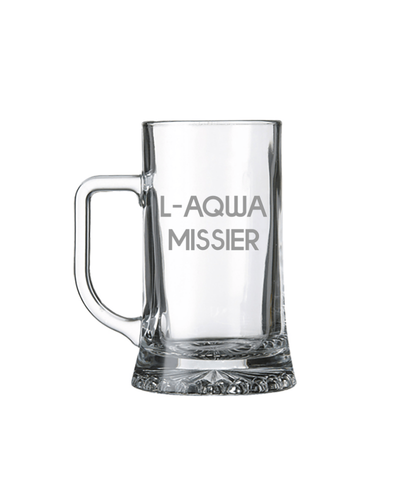 L Aqwa Missier KS Creations Beer Mug