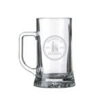 Promoted to Grandpa KS Creations Beer Mug