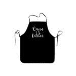 Queen of the kitchen KS Creations Apron with white font