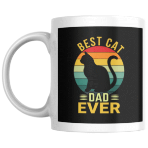 Best Cat Dad KS Creations Mug