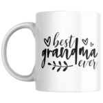 Best Grandma Ever KS Creations Mug Black