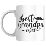 Best Grandpa Ever KS Creations Mug Black