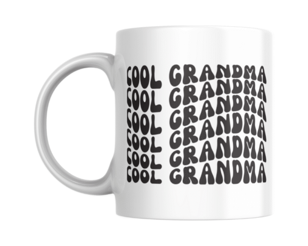 Cool Black (2) Cool Grandma KS Creations Mug Black