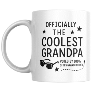 Coolest Grandpa KS Creations Mug Black
