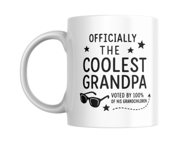 Coolest Grandpa KS Creations Mug Black