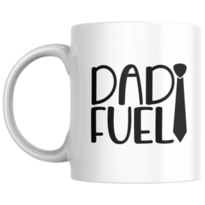 Dad Fuel Mug KS Creations Black