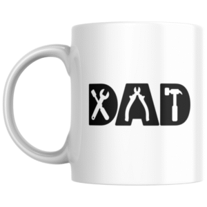 Dad Tools KS Creations Mug Black
