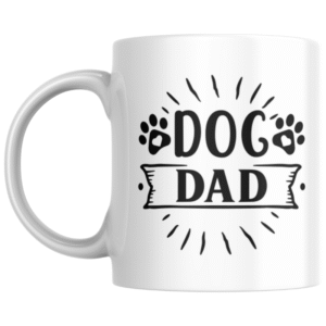 Dog Dad KS Creations Mug Black