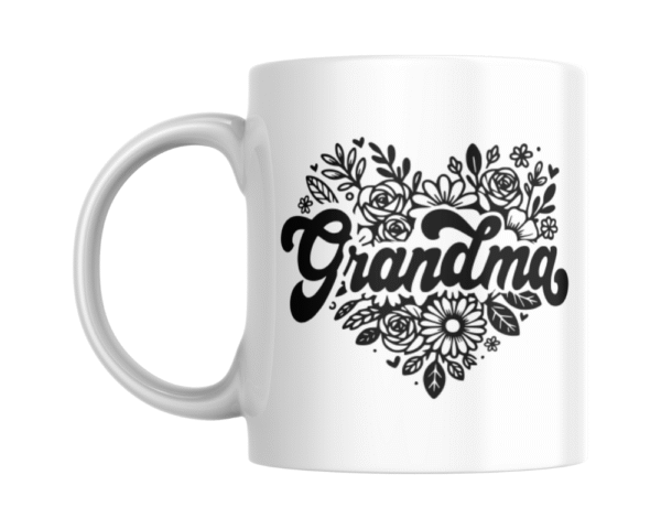 Grandma Black (2) Grandma KS Creations Mug Black