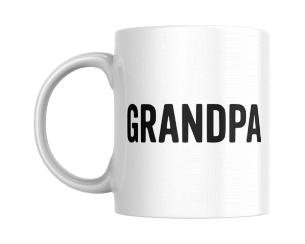 Grandpa Promotion Black (1) The Best Dads Get Promoted to Grandpa KS Creations Mug Black