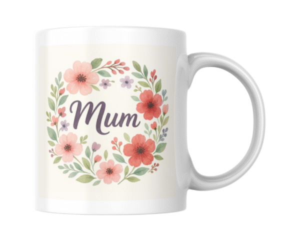 Mum Flowers (1) Floral Mum KS Creations Mug