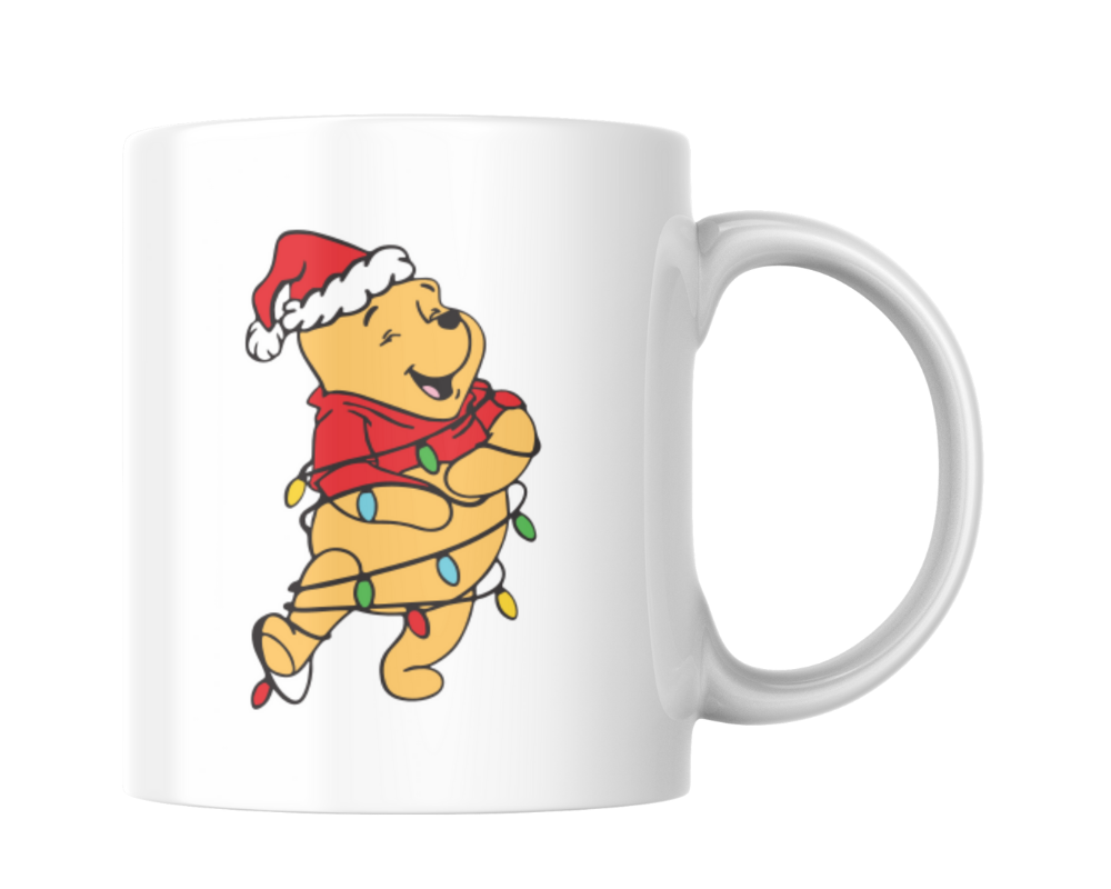 Christmas Disney Winnie the Pooh KS Creations Mug