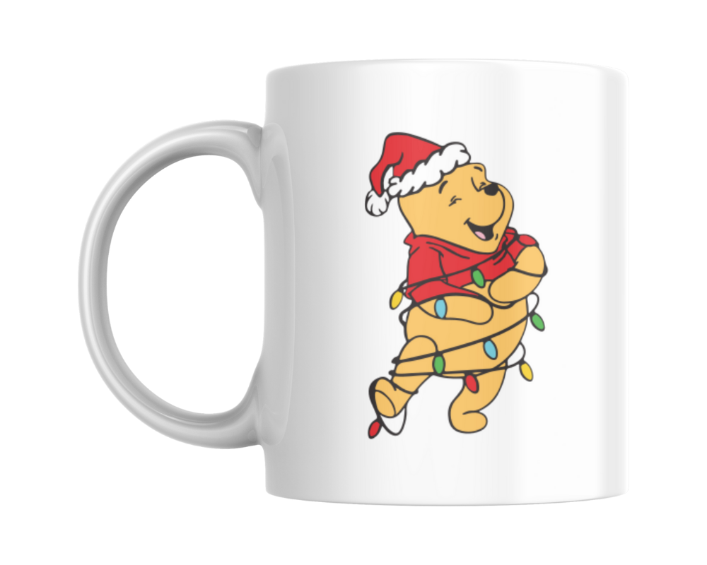 Christmas Disney Winnie the Pooh KS Creations Mug