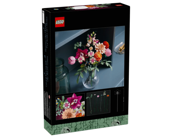 back LEGO® 10342 Pretty Pink Flower Bouquet