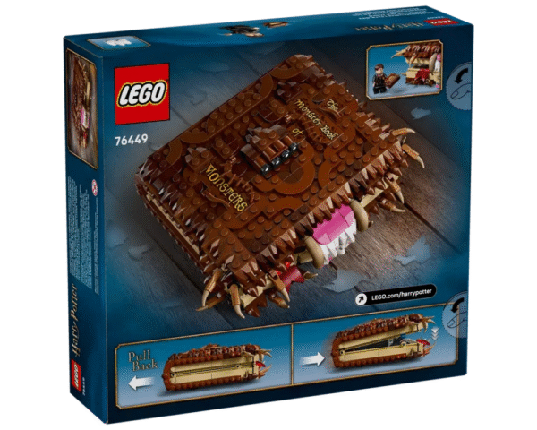 back LEGO® 76449 Chomping Book of Monsters