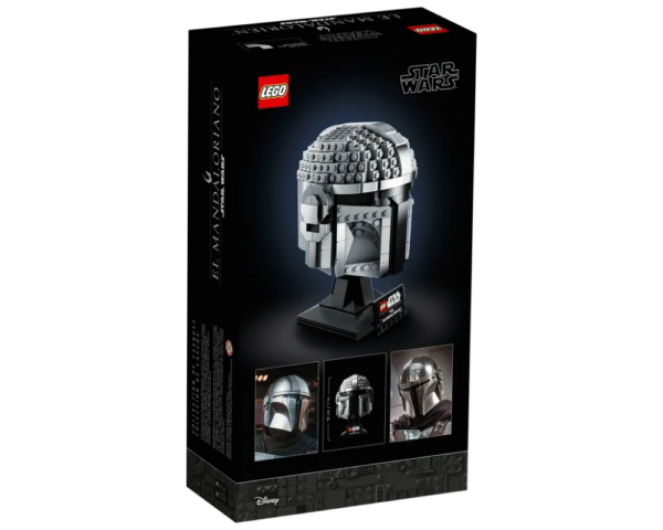 back LEGO® 75328 The Mandalorian™ Helmet