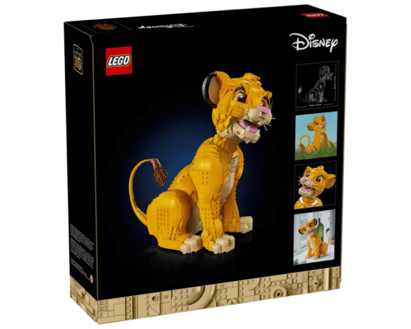back LEGO® 43247 Young Simba The Lion King