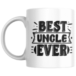 Best Uncle Ever Ks Creations Mug Black