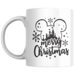 Merry Christmas Disney KS Creations Mug black