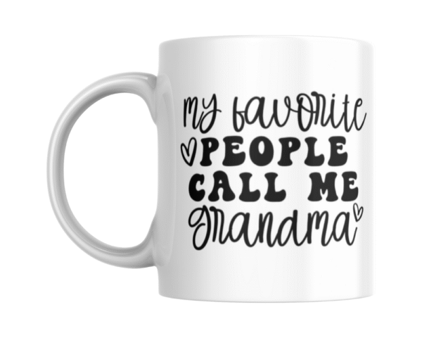 fav grandma black (2) My Favorite People Call Me Grandma KS Creations Black