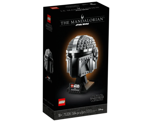 front LEGO® 75328 The Mandalorian™ Helmet