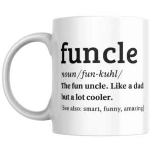 Funcle Noun KS Creations Mug Black