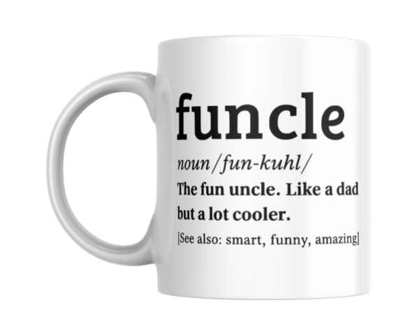funcle black (2) Funcle Noun KS Creations Mug Black