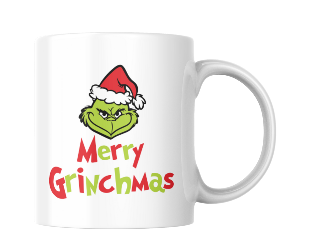 Merry Christmas Grinch KS Creations Mug