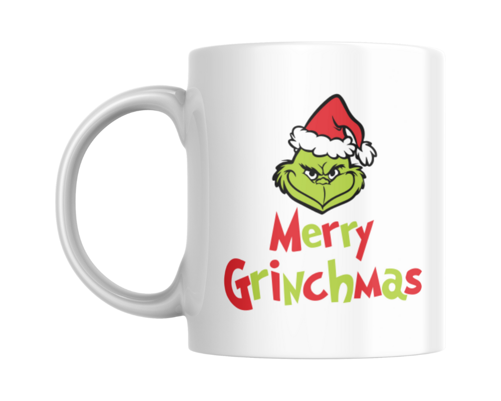 Merry Christmas Grinch KS Creations Mug