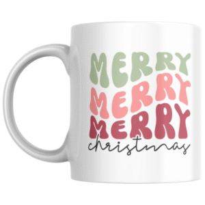 Merry Merry Merry Christmas KS Creations Mug