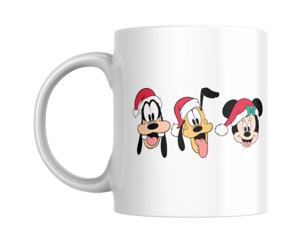 Christmas Disney Characters KS Creations Mug