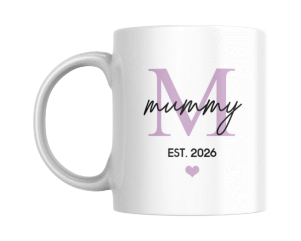 mummy26 lilac (2) Mummy Est. 2026 KS Creations Mug Lilac