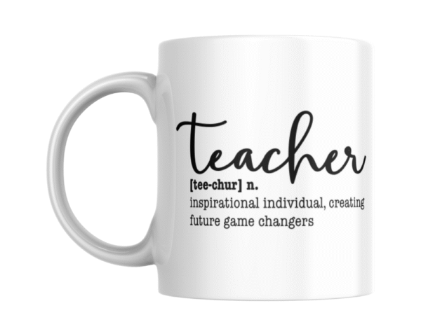 quote black (2) Teacher Noun KS Creations Mug Black