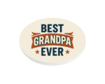 Best Grandpa Ever KS Creations Coaster