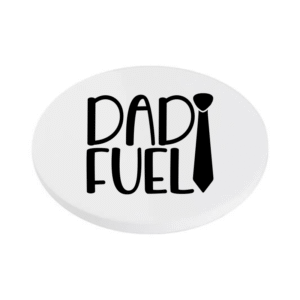 Dad Fuel KS Creations Coaster Black