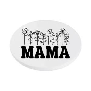Mama KS Creations Coaster Black