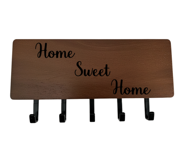 black Home Sweet Home KS Creations Key Holder black