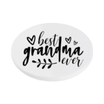 Best Grandma Ever KS Creations Coaster Black