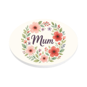 Mum floral KS Creations Coaster