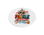Funcle The Fun Uncle like a Dad just Cooler KS Creations Coaster