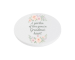 A garden of Love Grows in Grandma's Heart KS Creations Coaster