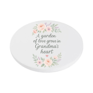 A garden of Love Grows in Grandma's Heart KS Creations Coaster