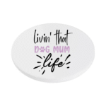 Livin That Dog Mum Life KS Creations Coaster Lilac