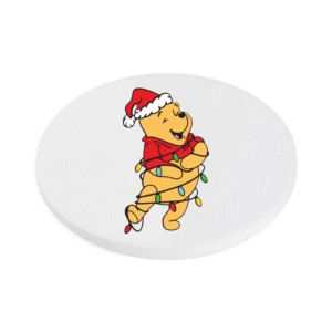 Christmas Winnie the Pooh Disney KS Creations Coaster